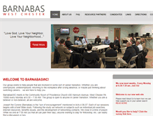 Tablet Screenshot of barnabaswc.org